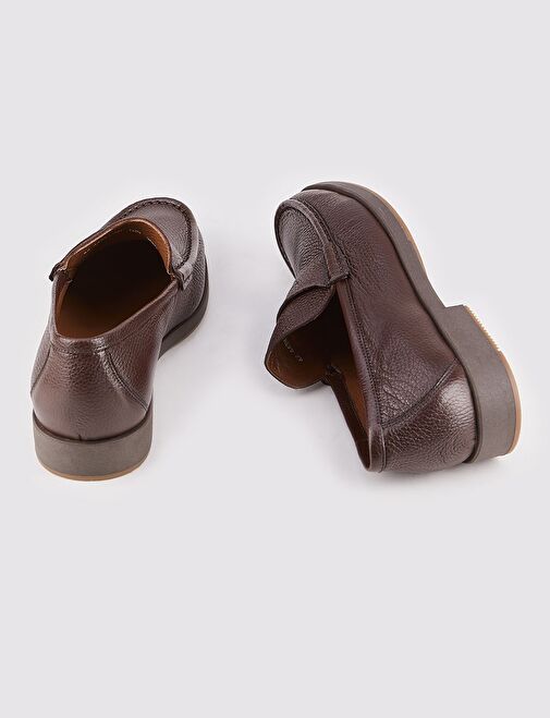 Cabani Ayakkabı Kahverengi Erkek Deri Günlük Ayakkabı 101805R - Görsel 5