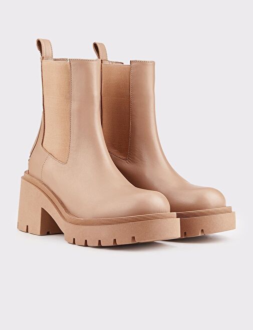 Hakiki Deri Light Tpu Taban Taba Kadın Günlük Bot - Görsel 3