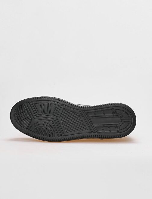 Cabani Ayakkabı Siyah Erkek Deri Sneaker 115225D - Görsel 5