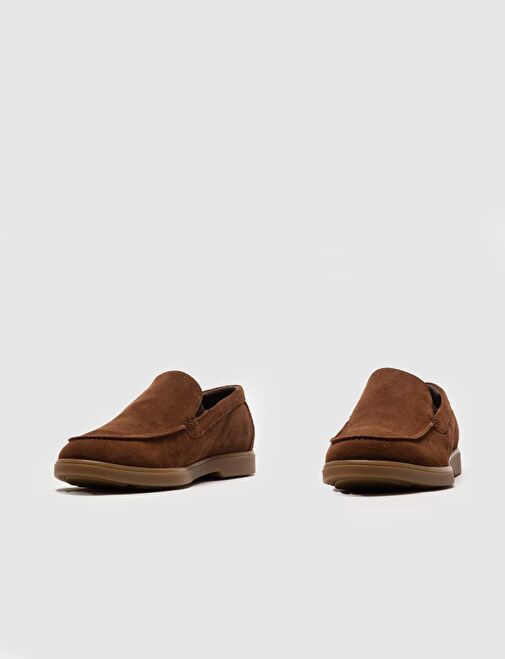 Cabani Ayakkabı Kahverengi Erkek Süet Günlük Ayakkabı 27582 - Görsel 5