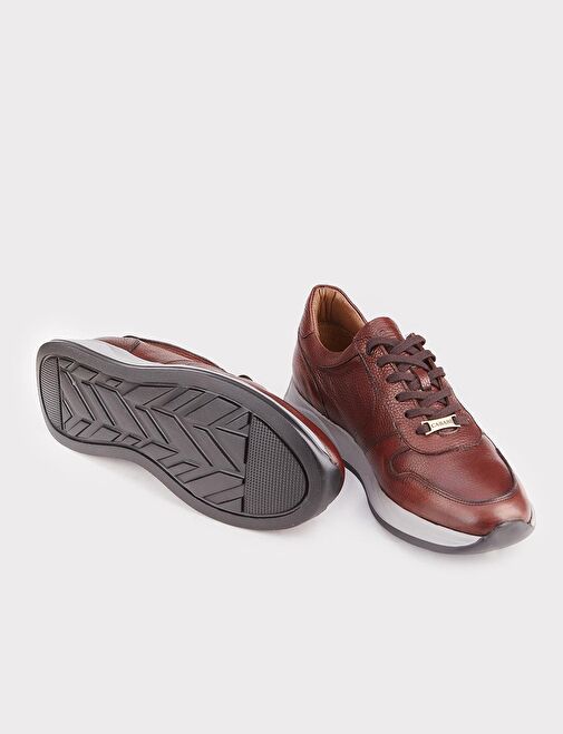 Cabani Ayakkabı Taba Erkek Deri Sneaker 27328 - Görsel 8