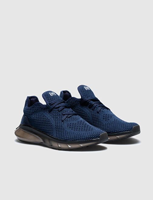 Triko Lacivert Bağcıklı Erkek Spor Ayakkabı - Görsel 3