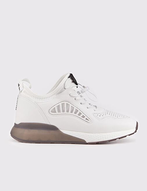 Beyaz Erkek Spor Ayakkabı - Görsel 2