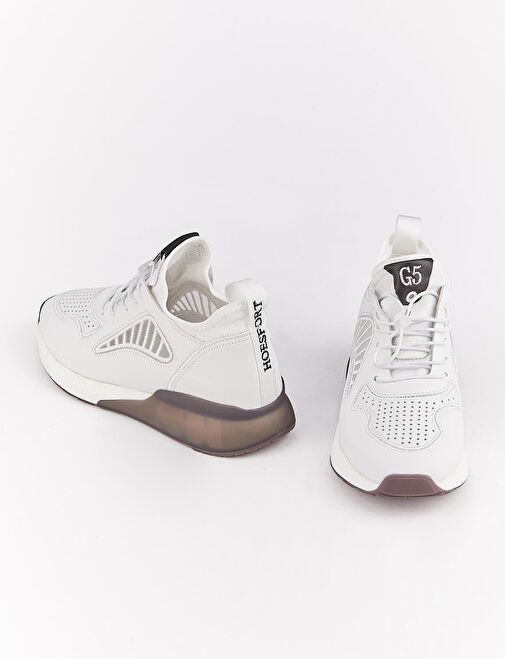 Beyaz Erkek Spor Ayakkabı - Görsel 5