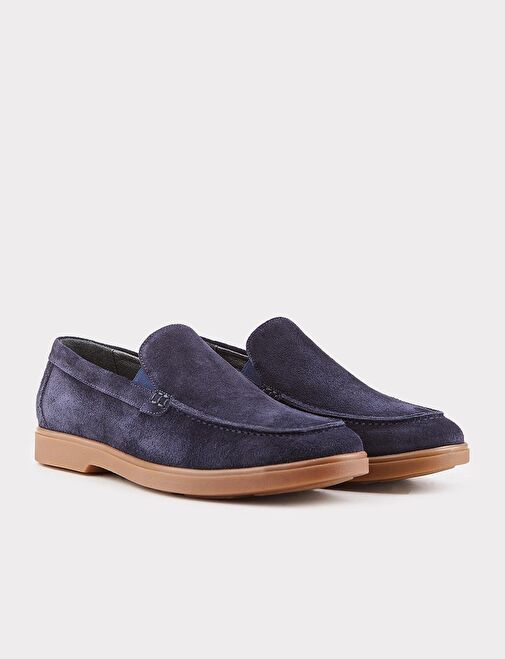 Cabani Ayakkabı Lacivert Erkek Süet Günlük Ayakkabı 27843 - Görsel 3