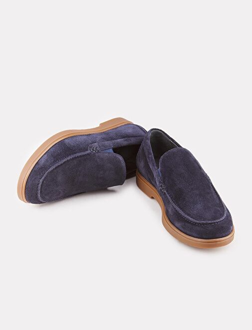 Cabani Ayakkabı Lacivert Erkek Süet Günlük Ayakkabı 27843 - Görsel 5