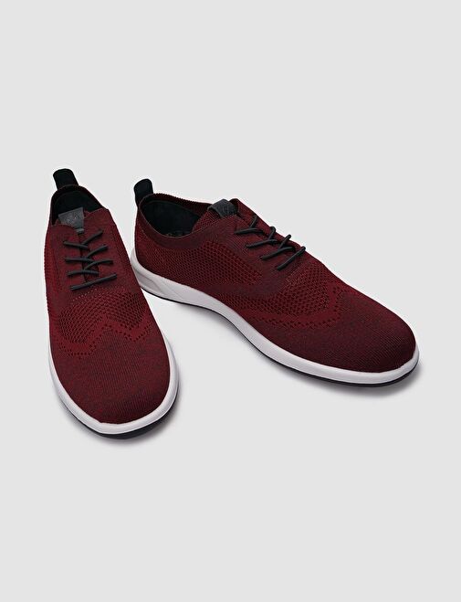 Cabani Ayakkabı Bordo Erkek Günlük Ayakkabı 120116 - Görsel 5
