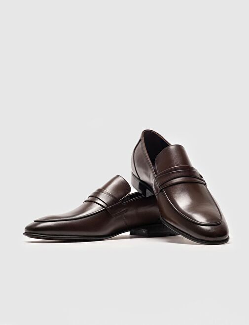 Cabani Ayakkabı Kahverengi Erkek Deri Klasik Ayakkabı 28271 - Görsel 5