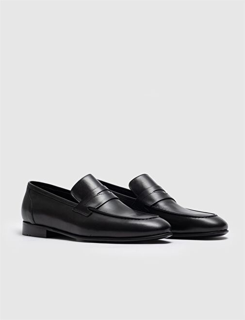 Cabani Ayakkabı Siyah Erkek Deri Klasik Ayakkabı 28181 - Görsel 4