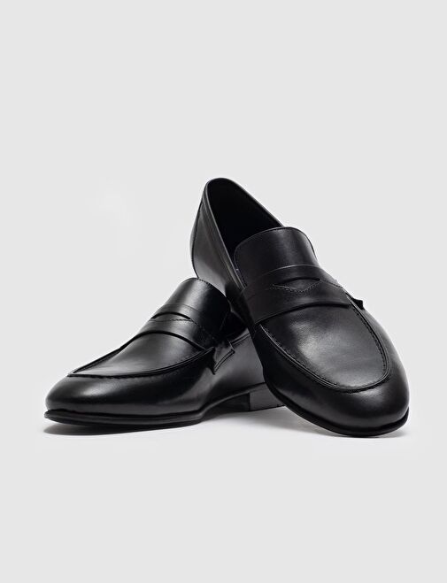 Cabani Ayakkabı Siyah Erkek Deri Klasik Ayakkabı 28181 - Görsel 5