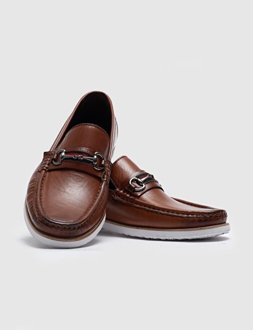 Cabani Ayakkabı Taba Erkek Deri Günlük Ayakkabı 120462 - Görsel 5