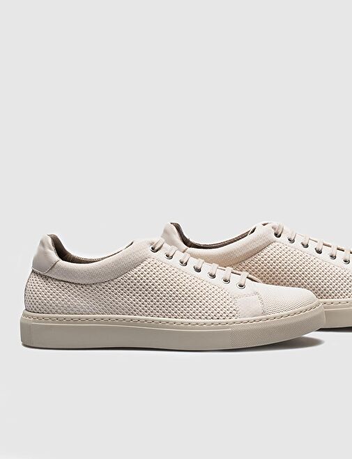 Cabani Ayakkabı Bej Erkek Sneaker 28465 - Görsel 5