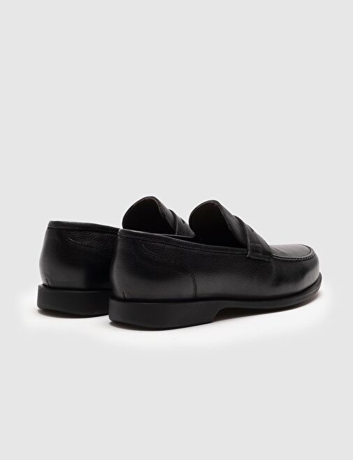 Cabani Ayakkabı Siyah Erkek Deri Loafer 113288C - Görsel 4