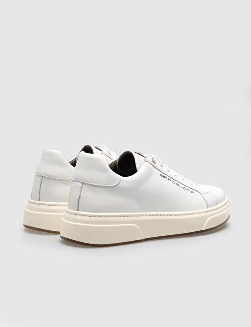Cabani Ayakkabı Beyaz Erkek Deri Sneaker 28579 - Görsel 4