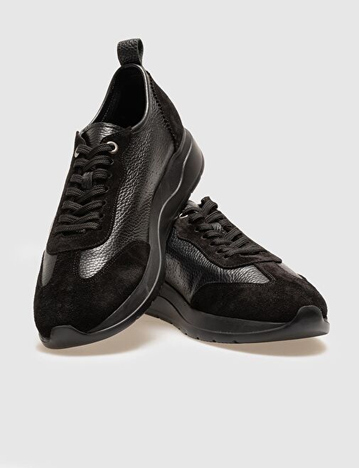 Cabani Ayakkabı Siyah Erkek Sneaker 28534 - Görsel 5