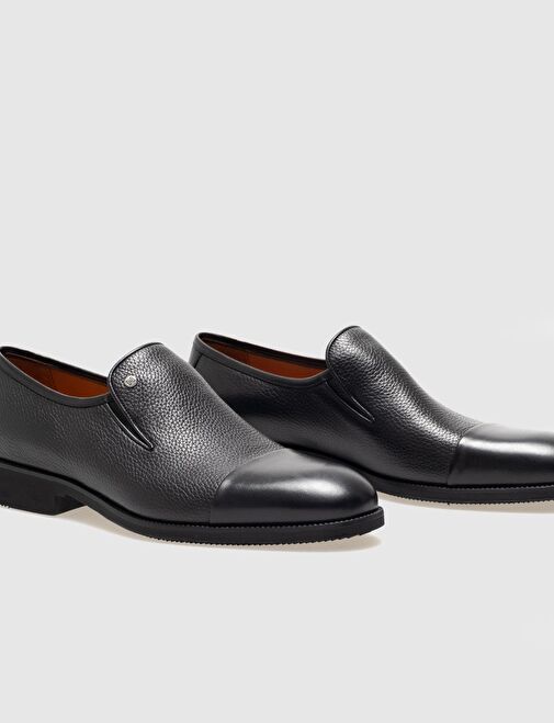 Cabani Ayakkabı Siyah Erkek Deri Klasik Ayakkabı 121189 - Görsel 5