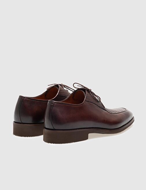 Cabani Ayakkabı Kahverengi Erkek Deri Klasik Ayakkabı 121191 - Görsel 4