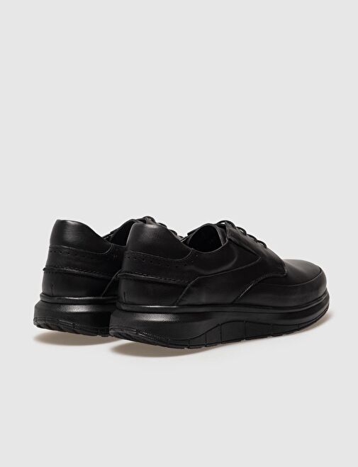 Cabani Ayakkabı Siyah Erkek Deri Günlük Ayakkabı 28626 - Görsel 3