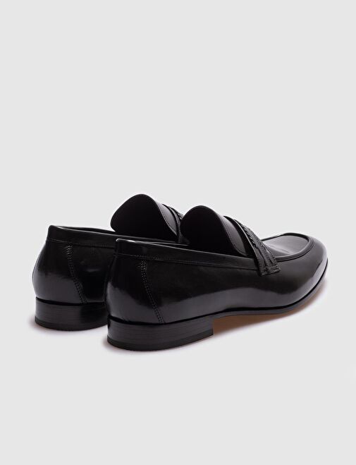 Cabani Ayakkabı Siyah Erkek Deri Klasik Ayakkabı 28713 - Görsel 4