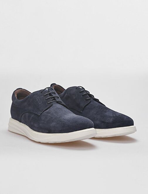 Cabani Ayakkabı Lacivert Erkek Süet Günlük Ayakkabı 28701 - Görsel 3