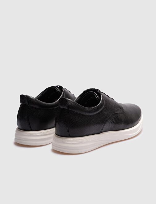 Cabani Ayakkabı Siyah Erkek Deri Günlük Ayakkabı 28700 - Görsel 4