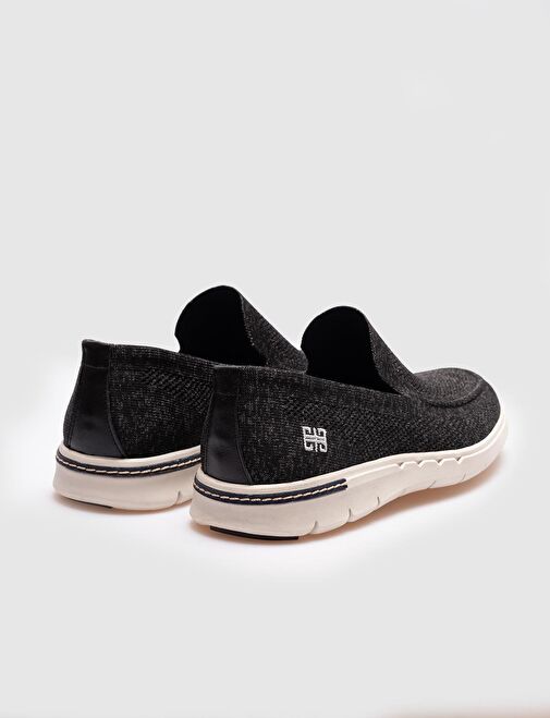 Cabani Ayakkabı Siyah Erkek Günlük Ayakkabı 102732B - Görsel 4