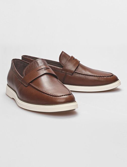 Cabani Ayakkabı Taba Erkek Deri Günlük Ayakkabı 121353 - Görsel 5