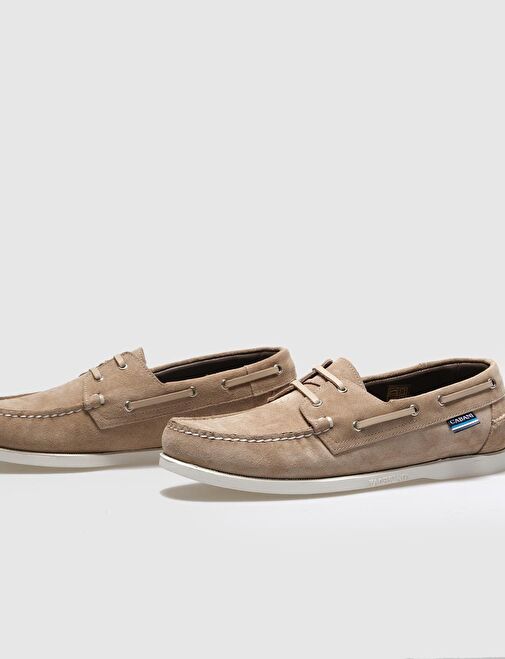 Cabani Ayakkabı Lacivert-Bordo Erkek Deri Günlük Ayakkabı 102531 - Görsel 5