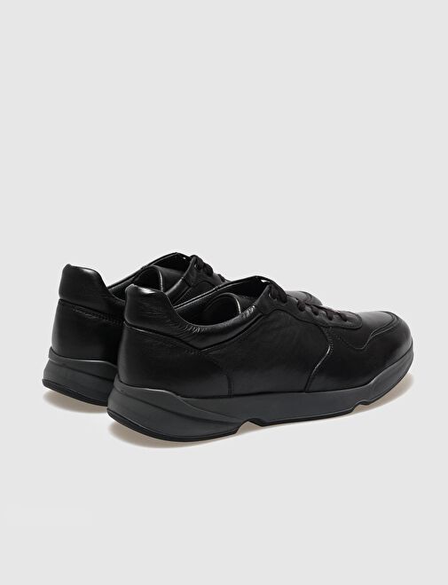 Cabani Ayakkabı Siyah Erkek Deri Günlük Ayakkabı 121404 - Görsel 4