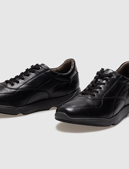 Cabani Ayakkabı Siyah Erkek Deri Günlük Ayakkabı 121493 - Görsel 5