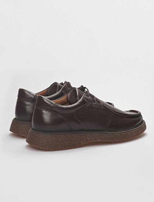 Cabani Ayakkabı Kahverengi Erkek Deri Günlük Ayakkabı 121505 - Görsel 4