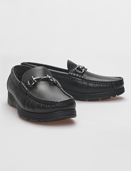 Cabani Ayakkabı Siyah Erkek Deri Günlük Ayakkabı 121739 - Görsel 5