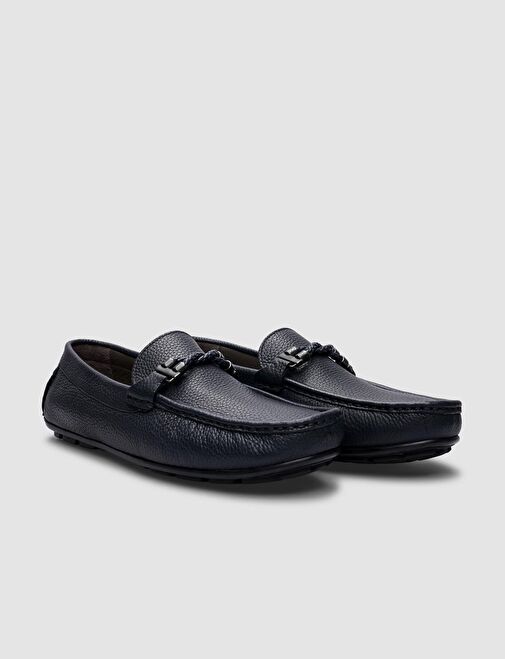 Cabani Ayakkabı Gri Erkek Deri Loafer 121776_bynr1 - Görsel 3