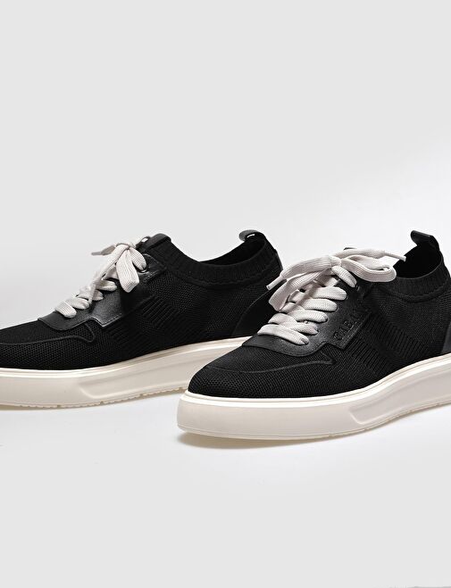 Cabani Ayakkabı Siyah Erkek Sneaker 120488 - Görsel 5