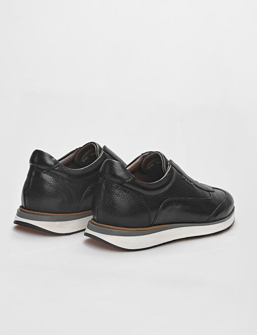 Cabani Ayakkabı Siyah Erkek Deri Sneaker 29112 - Görsel 4