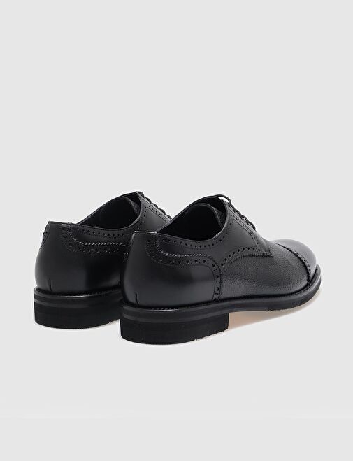 Cabani Ayakkabı Siyah Erkek Deri Klasik Ayakkabı 122790 - Görsel 4