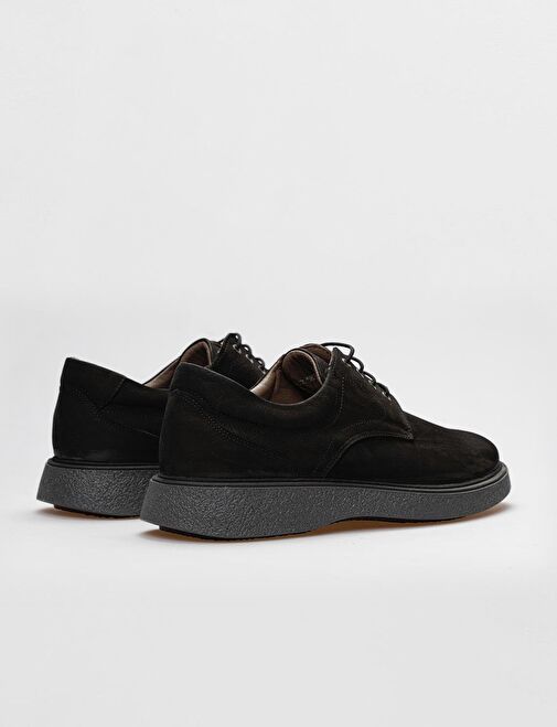 Cabani Ayakkabı Siyah Erkek Nubuk Günlük Ayakkabı 121058 - Görsel 4