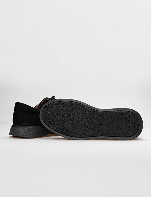 Cabani Ayakkabı Siyah Erkek Nubuk Günlük Ayakkabı 121058 - Görsel 5