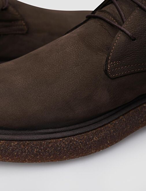 Cabani Ayakkabı Cabani Ayakkabı %100 Hakiki Deri Haki Nubuk Bağcıklı Erkek Bot | Boyner Haki - 5. görsel