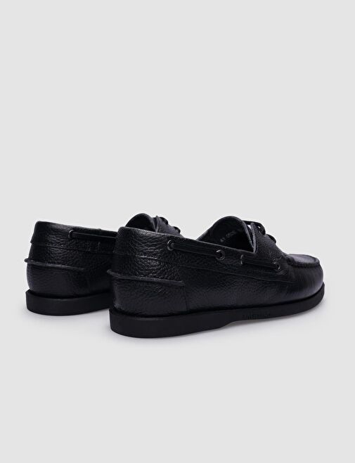 Cabani Ayakkabı Siyah Erkek Deri Günlük Ayakkabı 102532S - Görsel 4