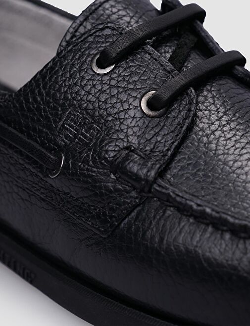 Cabani Ayakkabı Siyah Erkek Deri Günlük Ayakkabı 102532S - Görsel 5