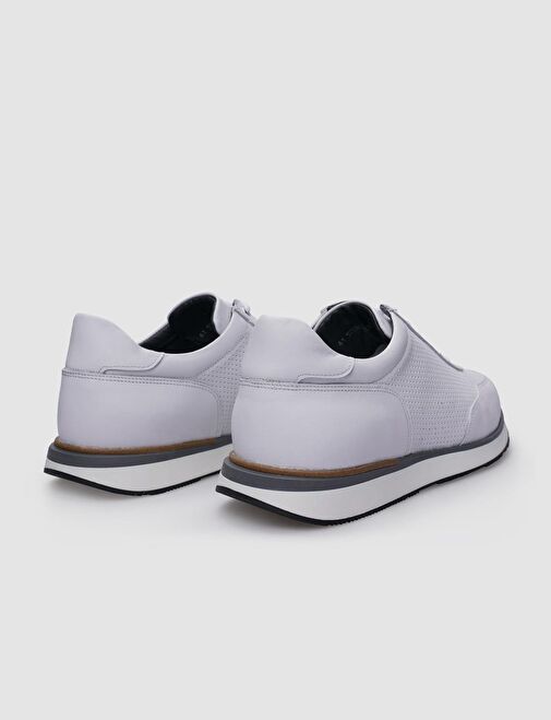 Cabani Ayakkabı Siyah Erkek Deri Sneaker 123021 - Görsel 4