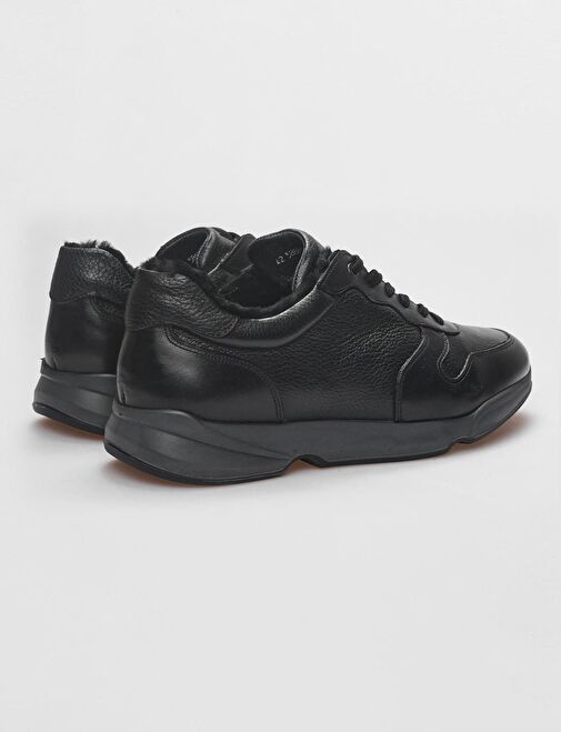 Cabani Ayakkabı Siyah Erkek Deri Günlük Ayakkabı 123028 - Görsel 4