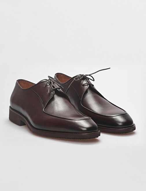 Cabani Ayakkabı Kahverengi Erkek Deri Klasik Ayakkabı 29266 - Görsel 3