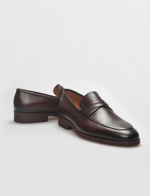 Cabani Ayakkabı Kahverengi Erkek Deri Klasik Ayakkabı 29253 - Görsel 5