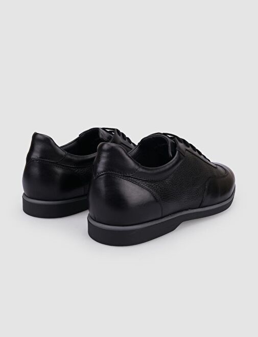 Cabani Ayakkabı Siyah Erkek Deri Günlük Ayakkabı 123115 - Görsel 4