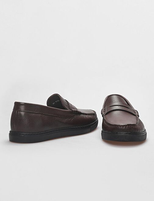 Cabani Ayakkabı Siyah Erkek Deri Günlük Ayakkabı 101187 - Görsel 5