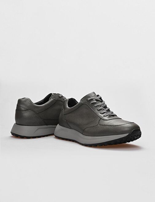 Cabani Ayakkabı Gri Erkek Deri Sneaker 29236 - Görsel 5