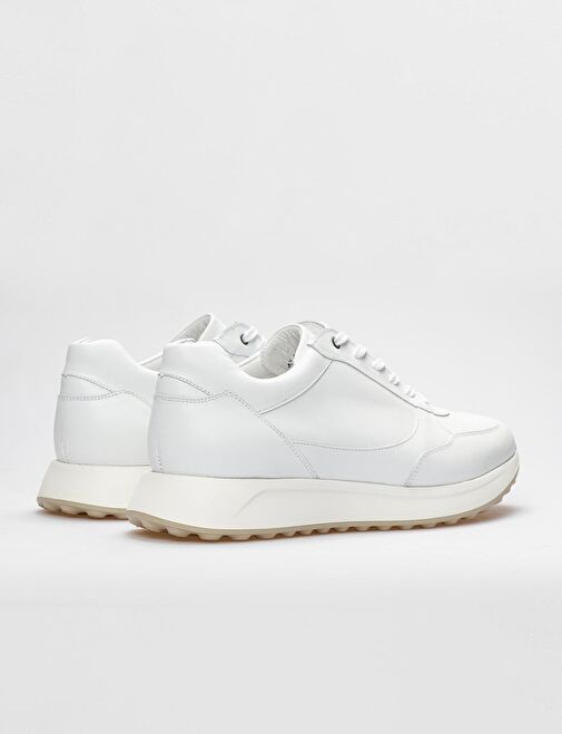 Cabani Ayakkabı Beyaz Erkek Deri Sneaker 29233 - Görsel 4