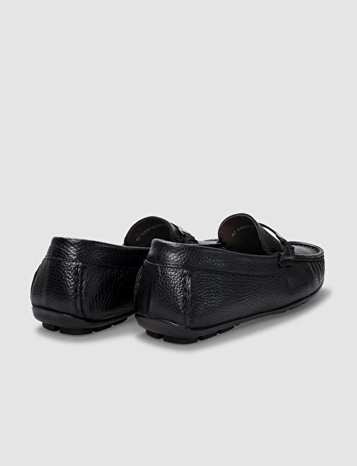 Cabani Ayakkabı Lacivert Erkek Deri Loafer 121093T - Görsel 4